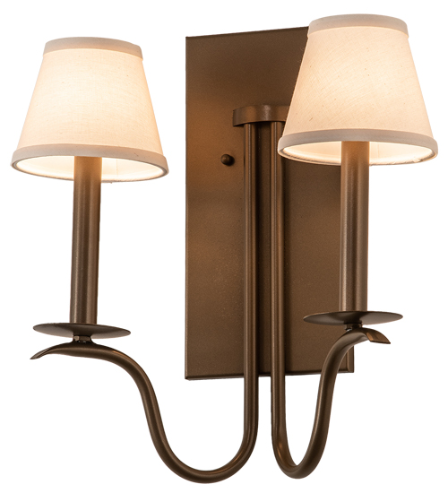 14" Wide Octavia 2 Light Wall Sconce | 202978