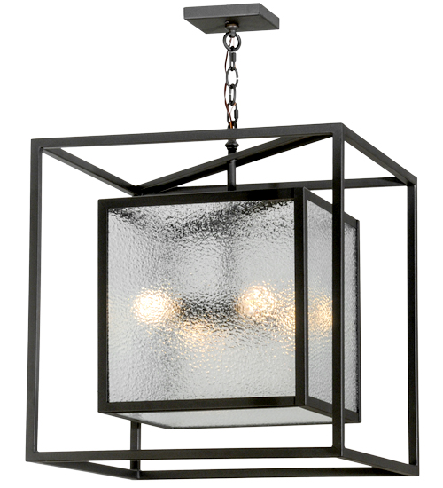24"Sq Kitzi Box Pendant | 21559