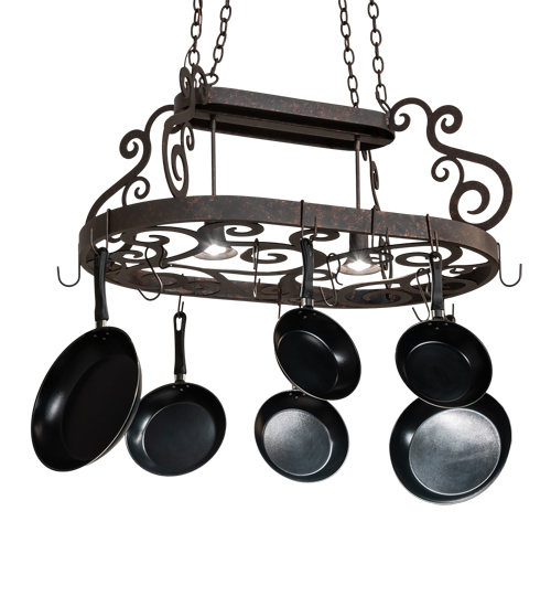 38" Long Neo 2 Light Pot Rack | 226654