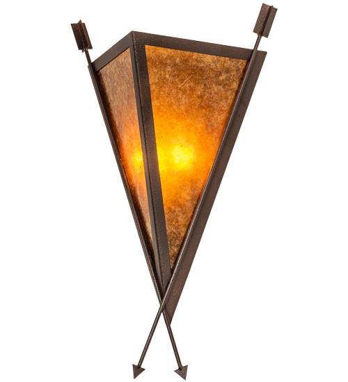 15" Wide Desert Arrow Wall Sconce | 233675