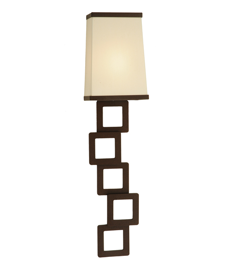 7" Wide Gridluck Wall Sconce | 244338