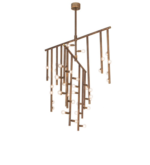 48" Wide Alva Babylon 40 Light Chandelier | 247124