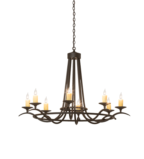 48" Wide Octavia 8 Light Chandelier | 250352
