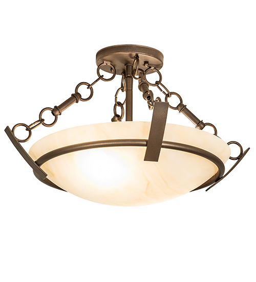 18" Wide Covina Semi-Flushmount | 251128