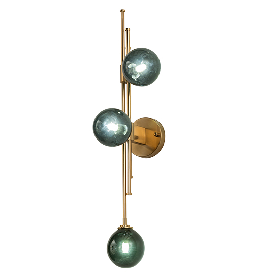 7" Wide Bola 3 Light Wall Sconce | 268383