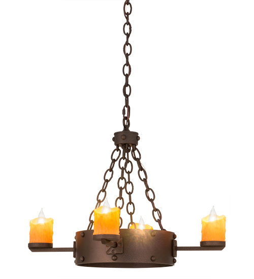 24.5"W Kingston 4 LT Chandelier | 67972