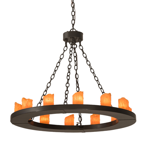 36"W Loxley 12 LT Chandelier | 69638