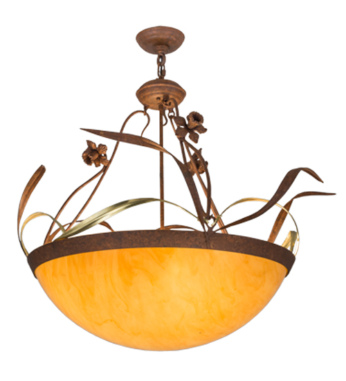 26"W Daffodil Inverted Pendant | 81638