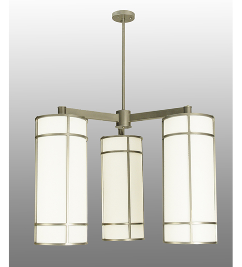 49" Wide Cilindro Jackson Hall 3 Light Chandelier | 117579