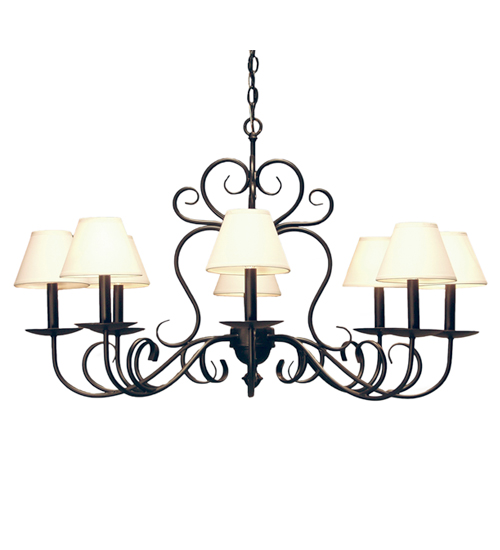 36" Wide Corrina 8 Light Chandelier | 118012