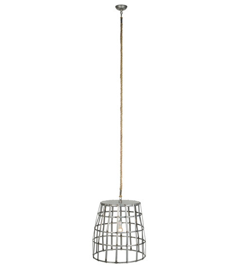 21.75"W Basket Pendant | 118630