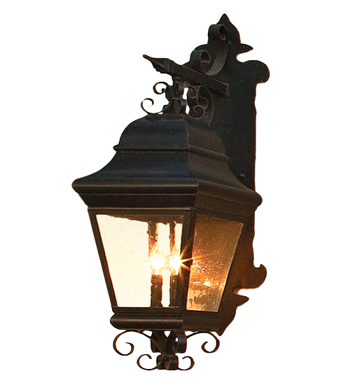 11"W Vincente Lantern Wall Sconce | 118857
