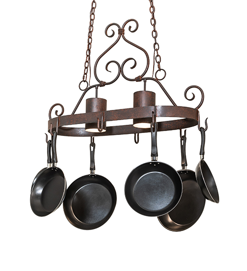 36" Long Argus 2 Light Pot Rack | 118972