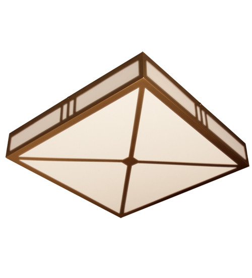 36" Wide Whitewing Flushmount | 120155