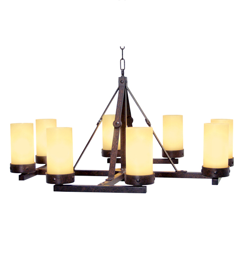 36" Wide Parker 8 Light Chandelier | 120266