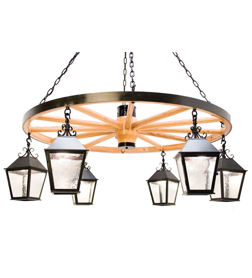 58" Wide Silverton 6 Light Chandelier | 120286