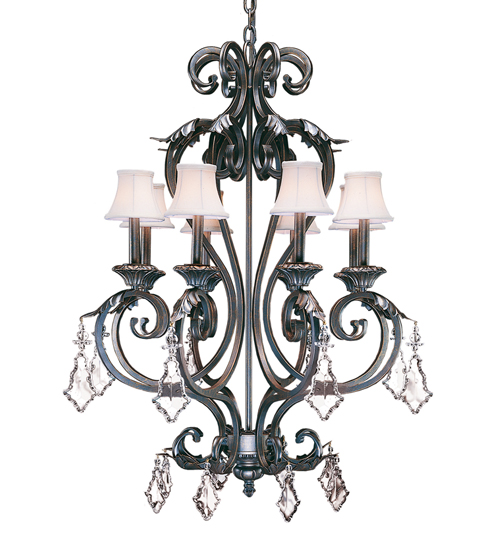 28" Wide Josephine 8 Light Chandelier | 120430