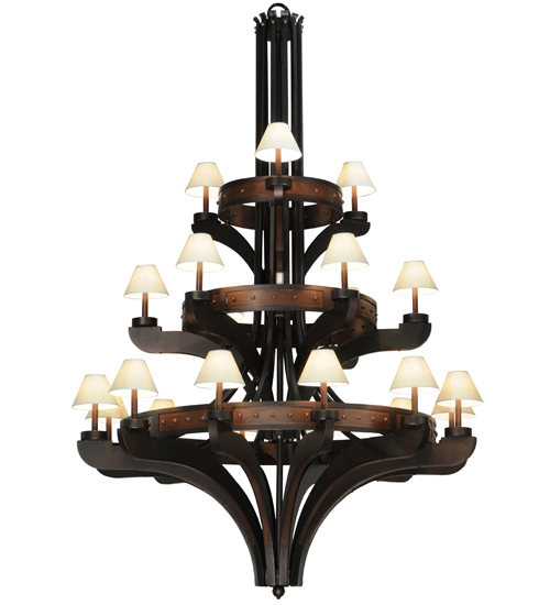 62"W Castilla 3 Tier Chandelier | 122634
