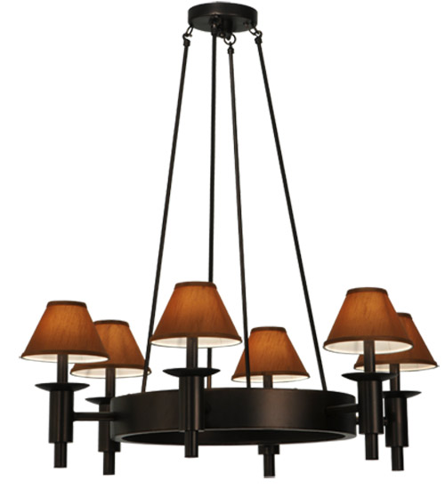 36"W Calais 6 LT Chandelier | 136453