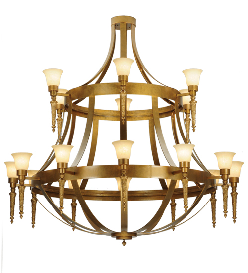 72" Wide Lubovich 18 Light Two Tier Chandelier | 138241