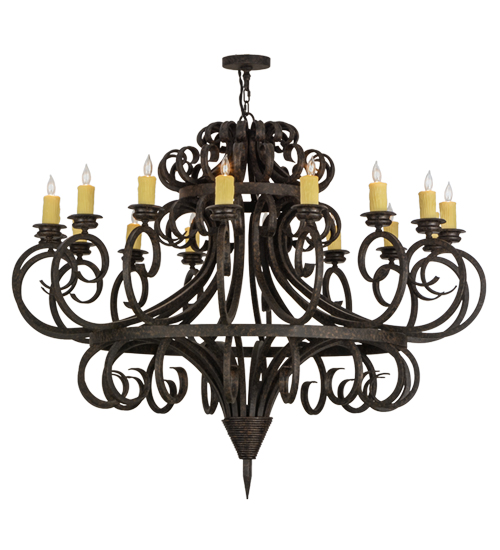 60" Wide Symen 16 Light Chandelier | 151204