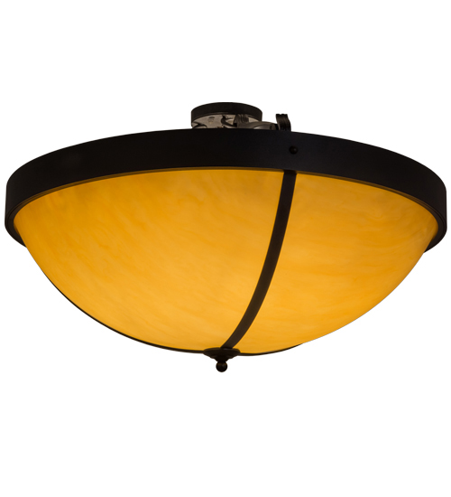 36"W Alysiales Luxe Semi-Flushmount | 159010