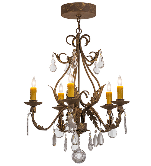 24"W French Elegance 5 LT Chandelier | 159601