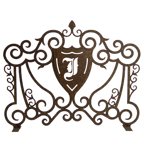 42" Wide Monogram Fireplace Screen | 162753