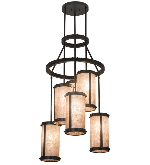 24" Wide Cartier 6 LT Cascading Chandelier | 167555