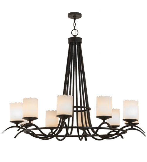 60" Wide Octavia 10 Light Chandelier | 167672