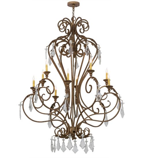 48"W Josephine 10 LT Chandelier | 169309