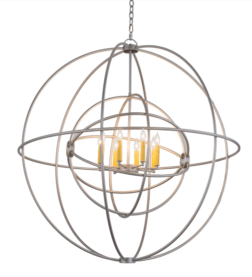 43" Wide Atom Enerjisi 8 Light Chandelier | 170407