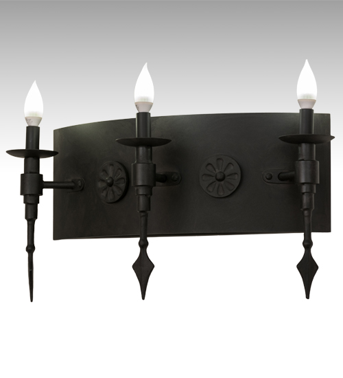 24"W Warwick 3 LT Wall Sconce | 171909