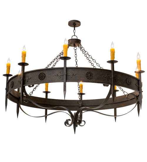 66"W Calandra 10 LT Chandelier | 173532