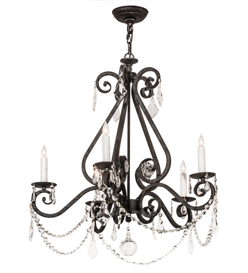 26" Wide Adrianna 5 Light Chandelier | 174349