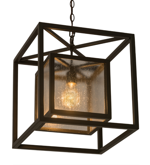16"Sq Kitzi Box Pendant | 179889