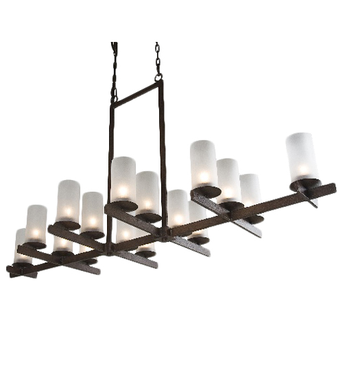 72" Long Dante 16 Light Chandelier | 183452