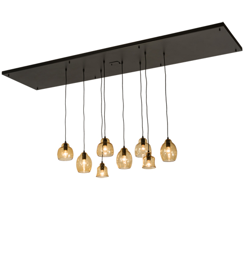 96" Long Raquel 8 Light Cascading Pendant | 189591