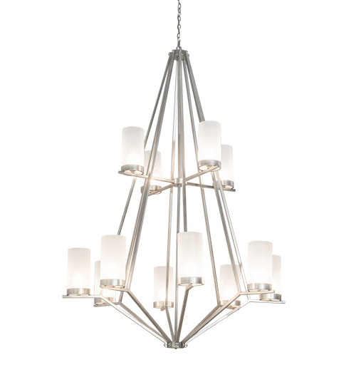 60" Wide Galen 12 Light Two Tier Chandelier | 211141
