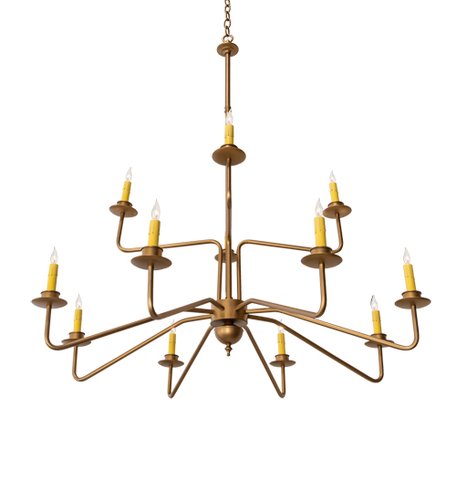 42" Wide Yanis 12 Light Two Tier Chandelier | 220461
