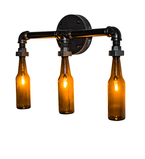 20" Wide PipeDream 3 Light Wall Sconce | 224990