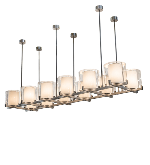 150" Long Crawford 12 Light Oblong Pendant | 226532