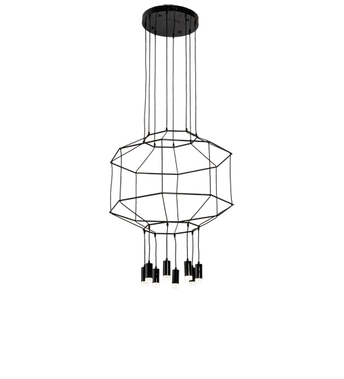 35" Wide Bogota Cascading Pendant | 226849