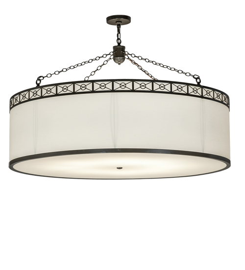 54" Wide Cilindro Circle X Pendant | 228932