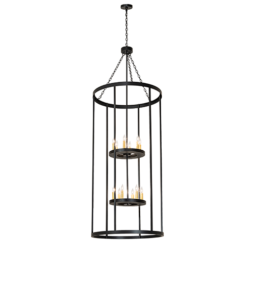 36" Wide Cilindro Leeds 12 Light Pendant | 229429