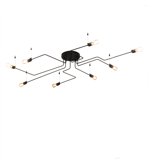 79" Long PipeDream Alva 8 Light Flushmount | 232367