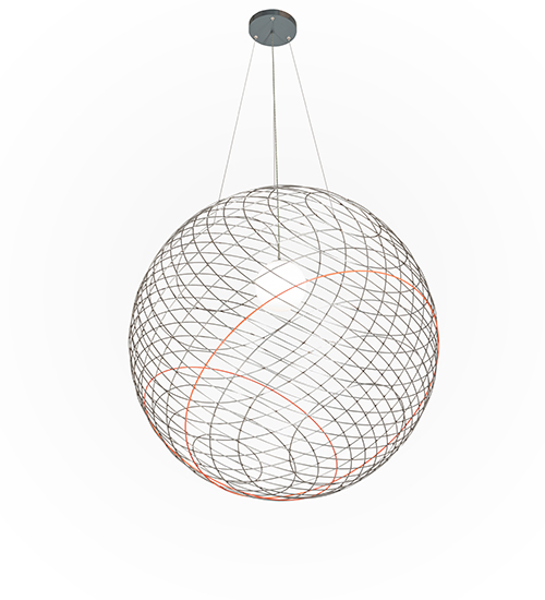 60" Wide Geosphere Pendant | 238114