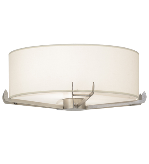 22" Wide Cilindro Structure Flushmount | 250445