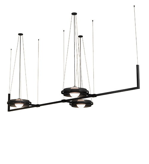 178" Long Bola Whipple 3 Light Oblong Chandelier | 252559