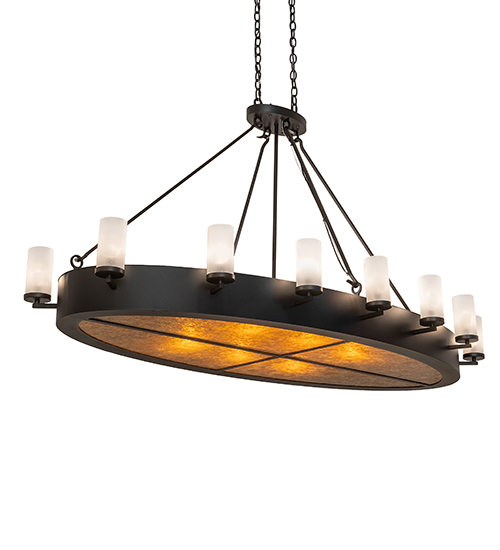 68" Long Craftsman Avalon Oblong Chandelier | 252650